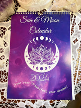 Sun & Moon Calendar 2024