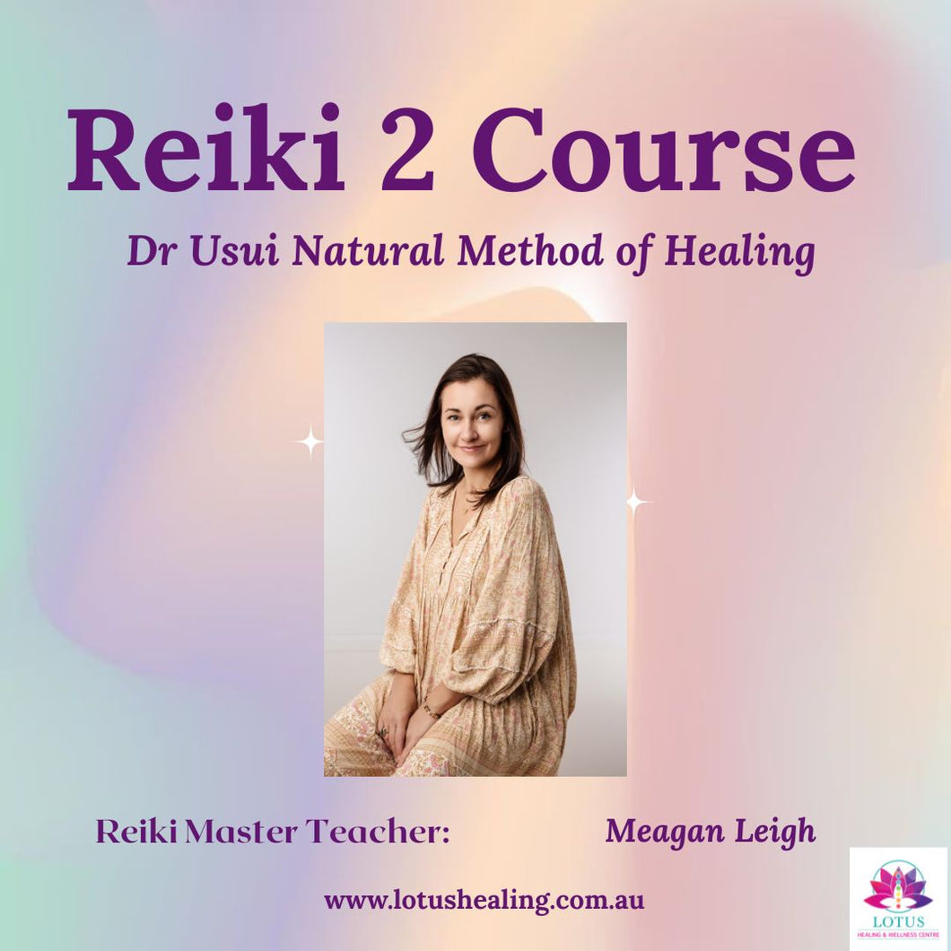 Reiki 2 Course IN PERSON Monday 22nd September 2025